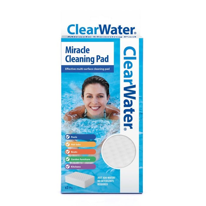 Clearwater Miracle Pad – Chemical - Free Cleaning Pads (3 Pack) - New Forest Hot Tubs